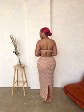 Load image into Gallery viewer, Sandeep Textured Bandeau Maxi Dress