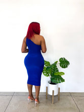 Load image into Gallery viewer, To The Sky Dress in Royal Blue