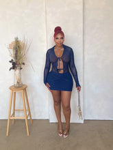 Load image into Gallery viewer, Twilight Zone Beaded Mini Dress