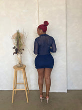 Load image into Gallery viewer, Twilight Zone Beaded Mini Dress