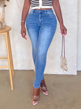 Load image into Gallery viewer, Vivid Nights Stretch Skinny Jeans