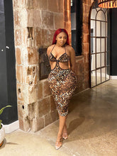 Load image into Gallery viewer, Bahamas Mesh Cutout Dress