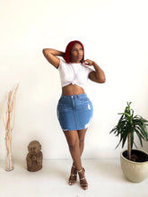 Load image into Gallery viewer, Better Days Denim Skirt