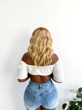 Load image into Gallery viewer, Breezing Through Scrunch Tie Cropped Top