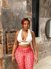 Load image into Gallery viewer, Cutting All Ties Cropped Top in White