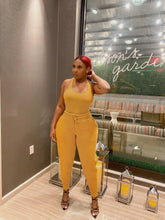 Load image into Gallery viewer, Racerback Bodysuit in Mustard