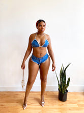 Load image into Gallery viewer, Eye On The Prize 2pc Denim Set