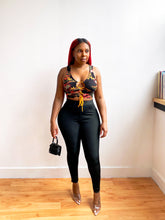 Load image into Gallery viewer, High Waist Bandage Pants in Black