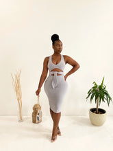 Load image into Gallery viewer, It's My Day Tie Front Dress