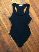 Load image into Gallery viewer, Racerback Bodysuit in Black