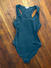 Load image into Gallery viewer, Racerback Bodysuit in Teal