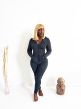 Load image into Gallery viewer, Running Errands Two Piece Set in Charcoal