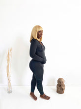 Load image into Gallery viewer, Running Errands Two Piece Set in Charcoal