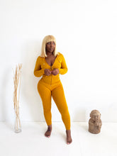 Load image into Gallery viewer, Running Errands Two Piece Set in Mustard