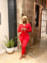 Load image into Gallery viewer, Running Errands Two Piece Set in Red