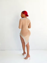 Load image into Gallery viewer, Stacey Cutout Rhinestone Dress