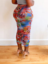 Load image into Gallery viewer, Tropical Mesh Maxi Skirt