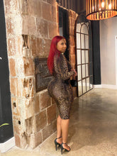 Load image into Gallery viewer, Velvet Crush Deep V-Neck Dress