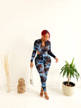 Load image into Gallery viewer, Water Splash High Cut Bodysuit & Legging Set