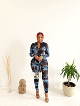 Load image into Gallery viewer, Water Splash High Cut Bodysuit & Legging Set