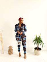 Load image into Gallery viewer, Water Splash High Cut Bodysuit & Legging Set
