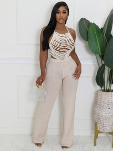 Coldfront Pant Set in Cream