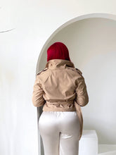 Load image into Gallery viewer, Donetta Cropped Trench Coat
