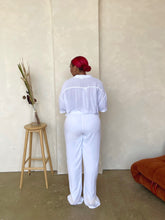 Load image into Gallery viewer, Easy Relaxed Pant Set in White
