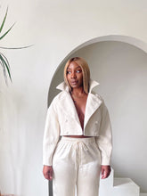 Load image into Gallery viewer, Madeline Short Waist Cropped Coat
