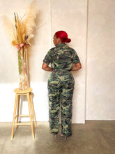 Load image into Gallery viewer, NOLA Camo Cargo Pant Set
