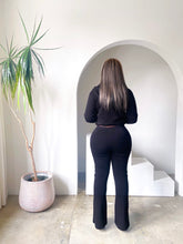 Load image into Gallery viewer, On The Radar Pant Set in Black
