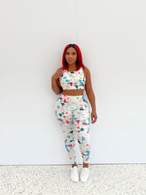 Load image into Gallery viewer, Paint Splash Athletic Legging Set
