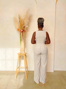 Problem Solved Linen Pant Set