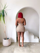 Load image into Gallery viewer, She Glitters In Gold Halter Top
