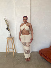 Load image into Gallery viewer, She’s That Girl Crochet Skirt Set
