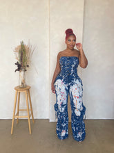 Load image into Gallery viewer, Work Of Art Denim Jumpsuit
