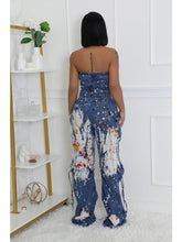 Load image into Gallery viewer, Work Of Art Denim Jumpsuit
