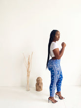 Load image into Gallery viewer, Blue Bandana Leggings
