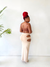 Load image into Gallery viewer, Slit Up Maxi Skirt in Beige
