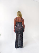 Load image into Gallery viewer, Magnificent Beaded Gown in Black
