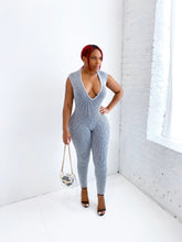 Load image into Gallery viewer, Maybe It&#39;s Knitted Jumpsuit in Gray
