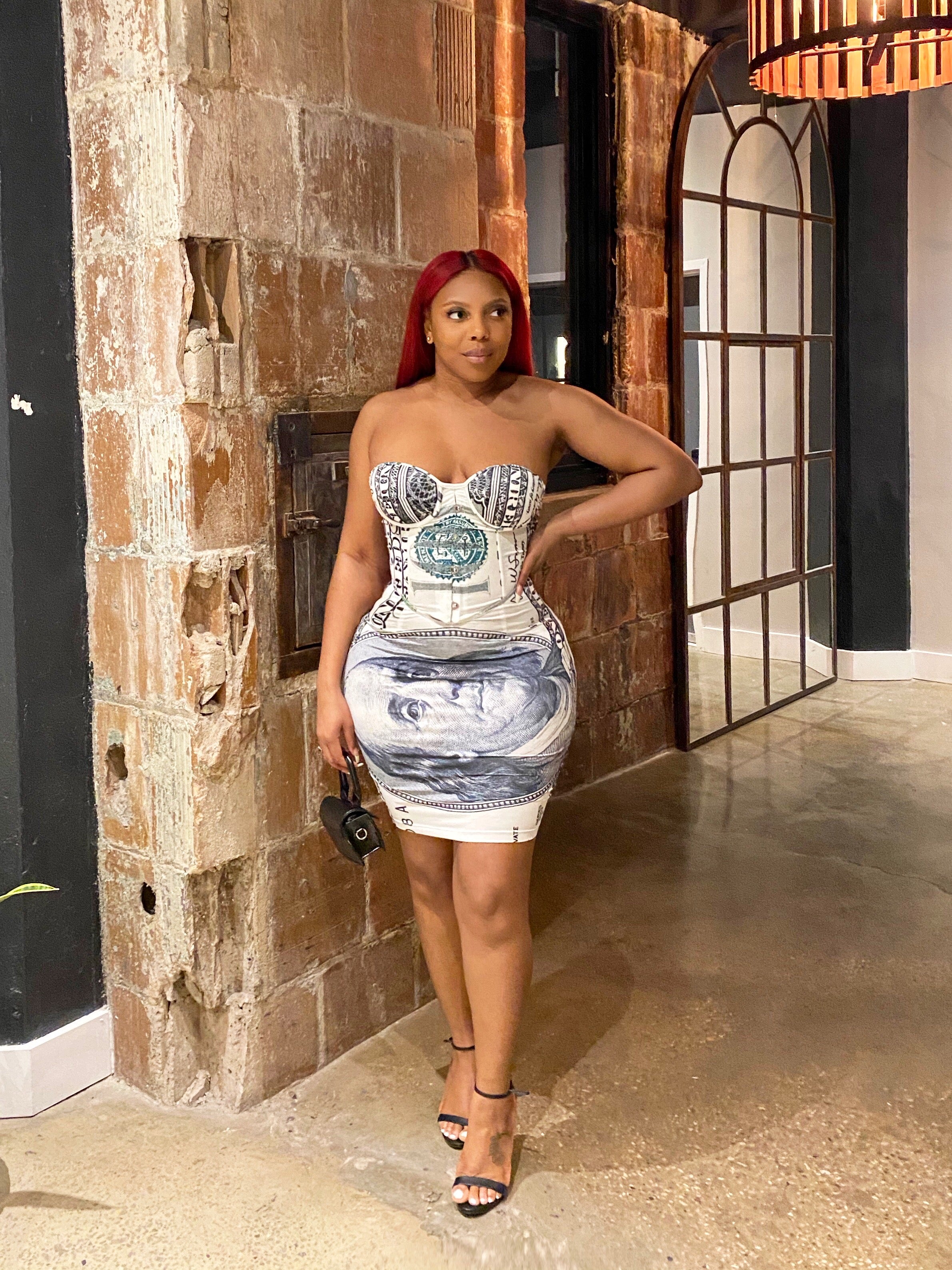 Money Corset Dress – Cocoa Brownin'