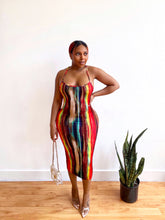 Load image into Gallery viewer, Time Of Your Life Spaghetti Strap Midi Dress
